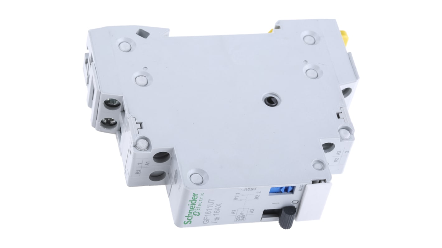 Schneider Electric DIN Rail Power Relay, 110 V dc, 230 → 240V ac Coil, 16A Switching Current, SPDT