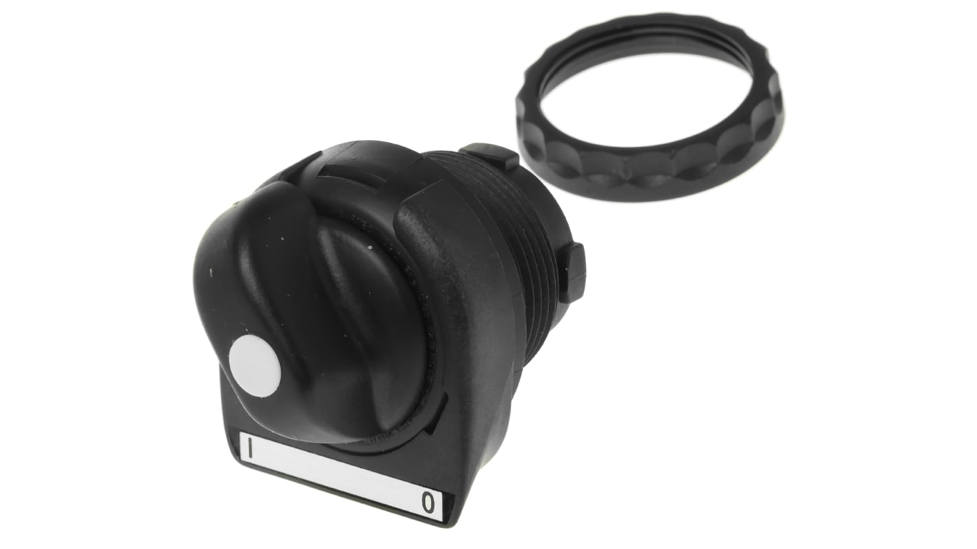 Bartec Bartec Series 2 Position Selector Switch Head, Black Handle