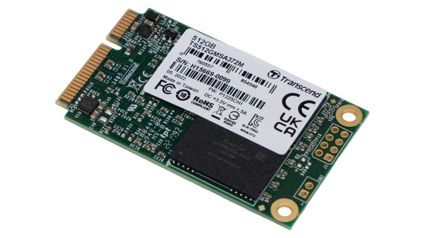 Transcend MSA372M mSATA 512 GB Internal SSD Drive