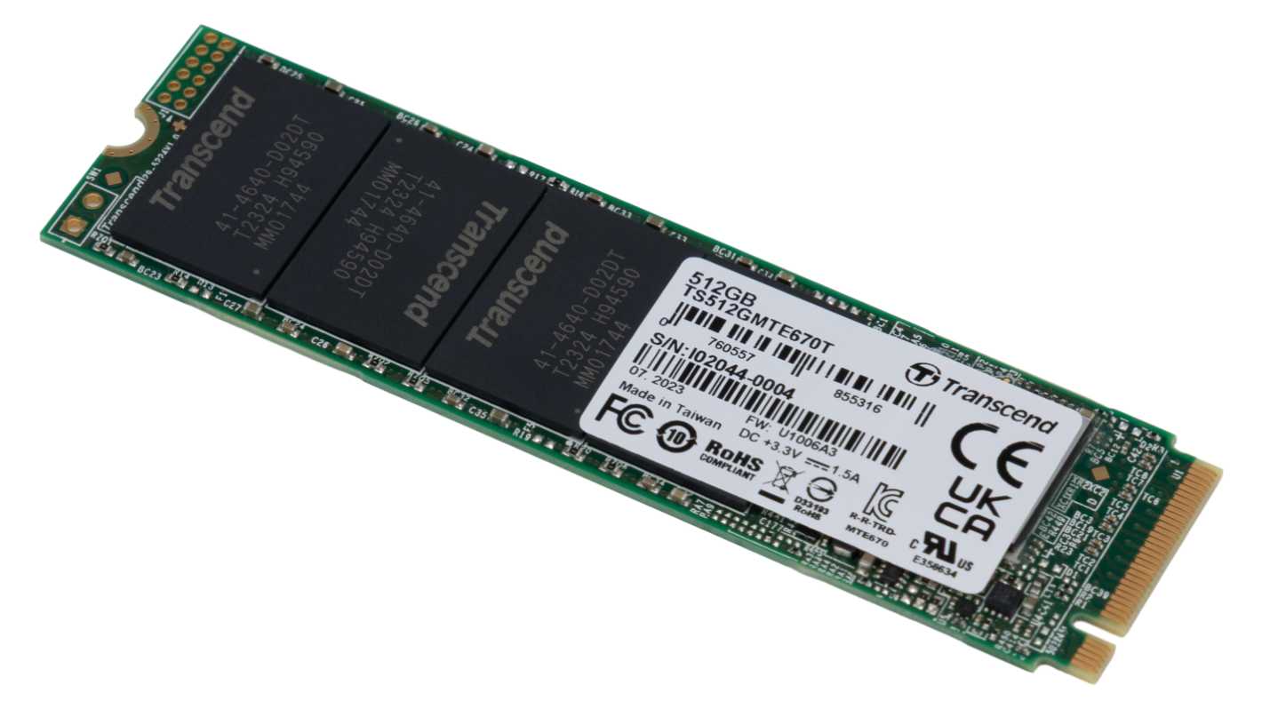 Transcend MTE670T M.2 512 GB Internal SSD Drive
