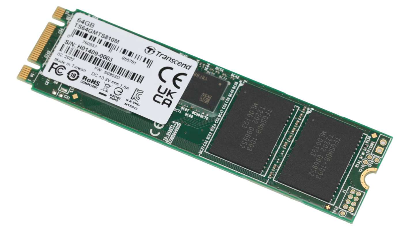 Transcend MTS810M M.2 64 GB Internal SSD