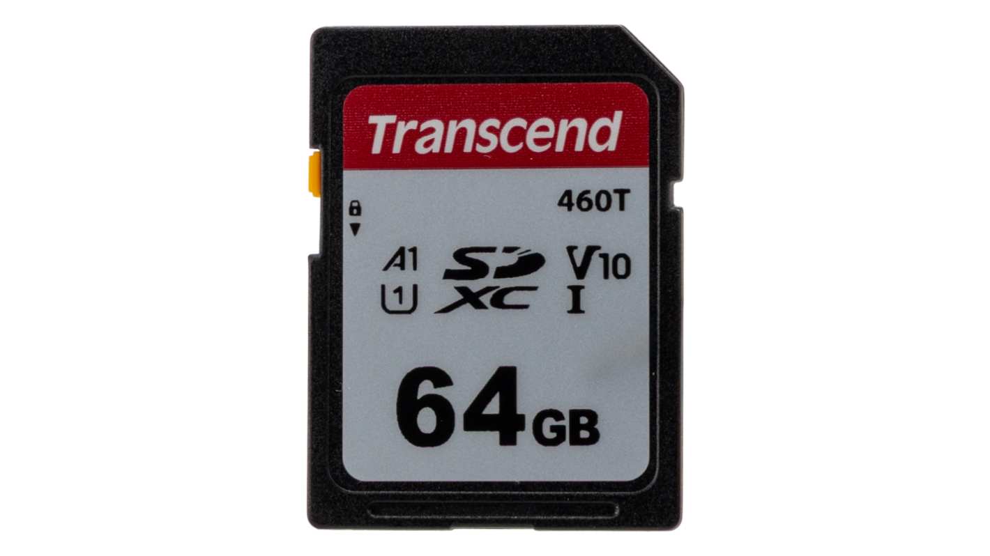Transcend 64 GB Industrial SDXC SD Card, V30