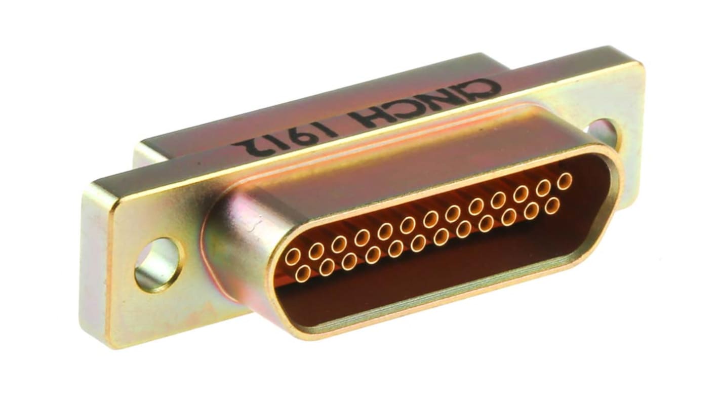RS PRO 25 Way Panel Mount D-sub Connector Socket
