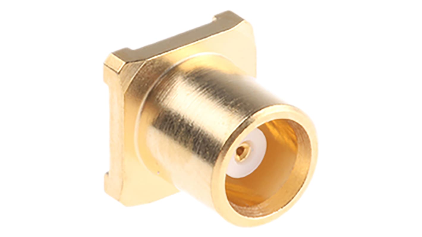 Radiall, Jack Surface Mount MCX Connector, 50Ω, Solder Termination, Straight Body