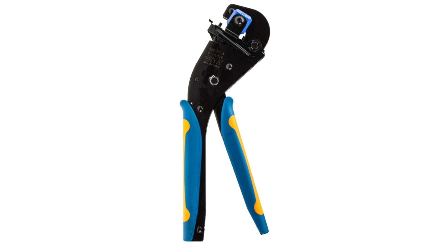 TE Connectivity TETRA-CRIMP Hand Ratcheting Crimp Tool Frame for Ultra-Fast Terminals, Ultra-Fast Plus Terminals