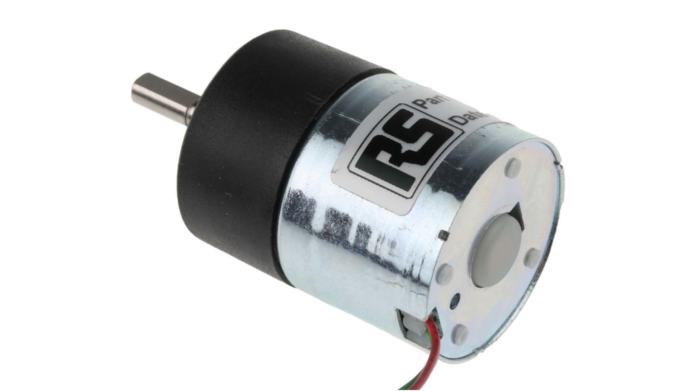 McLennan Servo Supplies Getriebemotor bis 2,5 Ncm, 12 V dc, Wellen-Ø 4mm, 27mm x 36mm