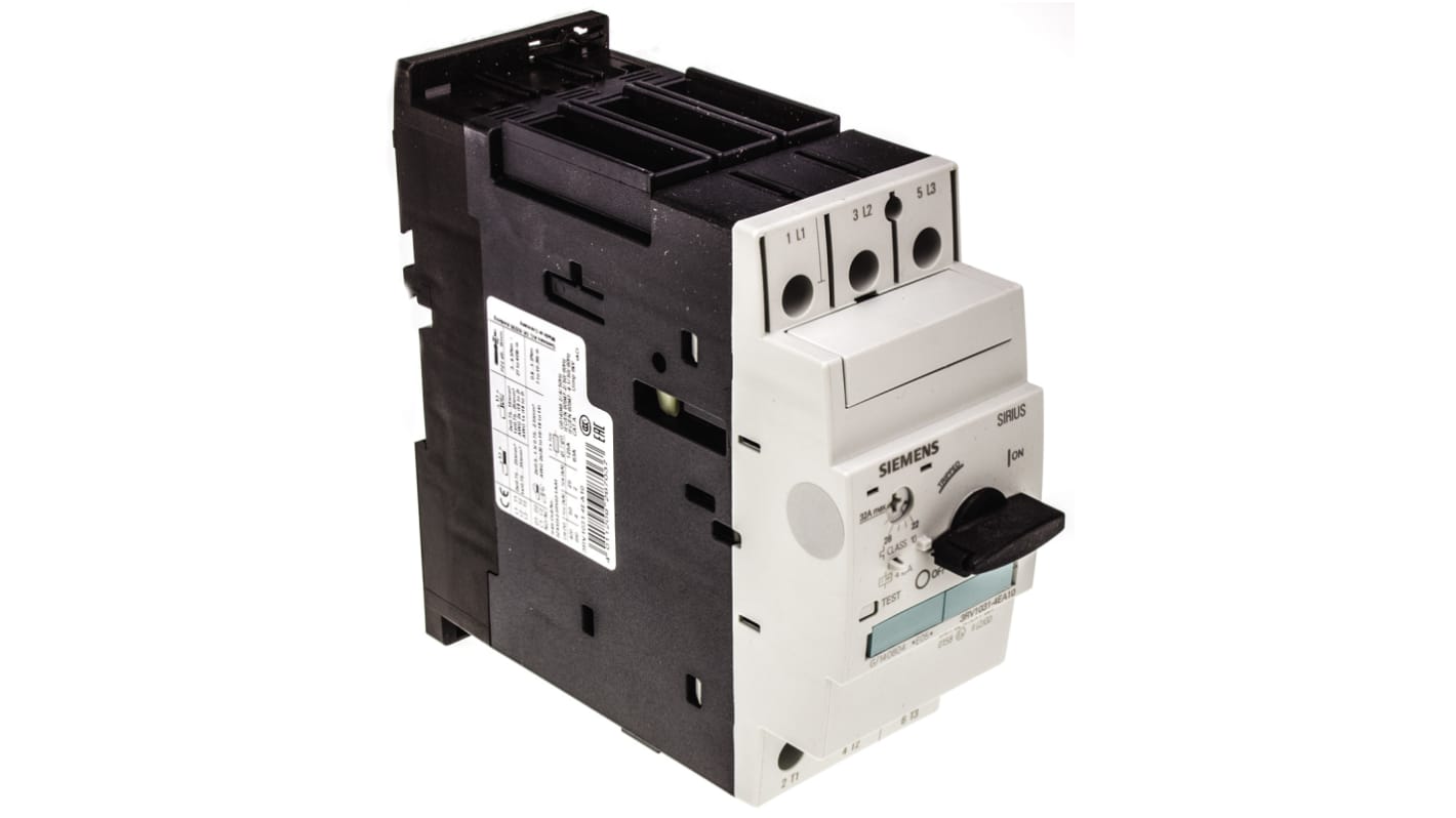 Siemens 22 → 32 A Sirius Innovation Motor Protection Circuit Breaker