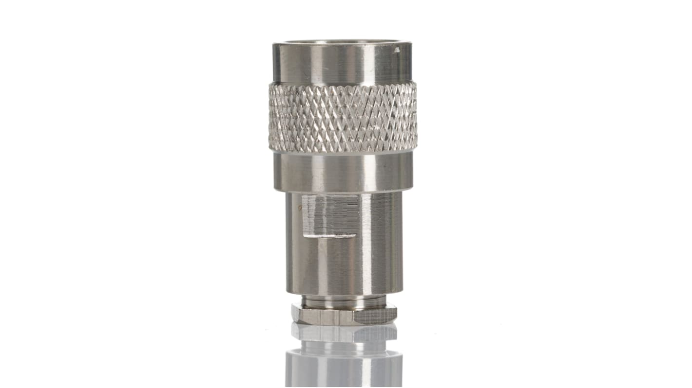RS PRO Stecker Koaxialsteckverbinder TNC-Steckverbinder, Kabelmontage Löt-Anschluss, für Koaxial-Kabel, 50Ω, Gerade