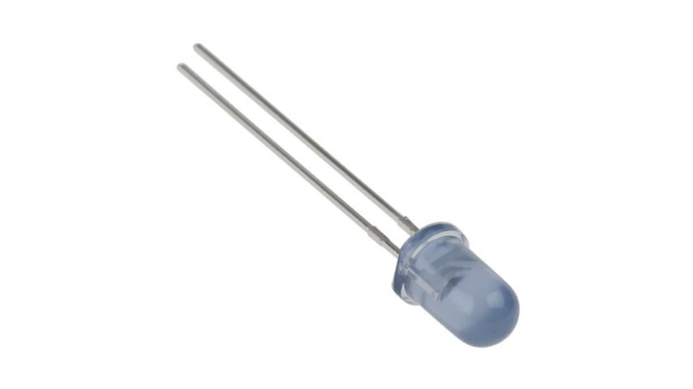 Kingbright4 V Blue LED 5mm Through Hole, L-53MBD