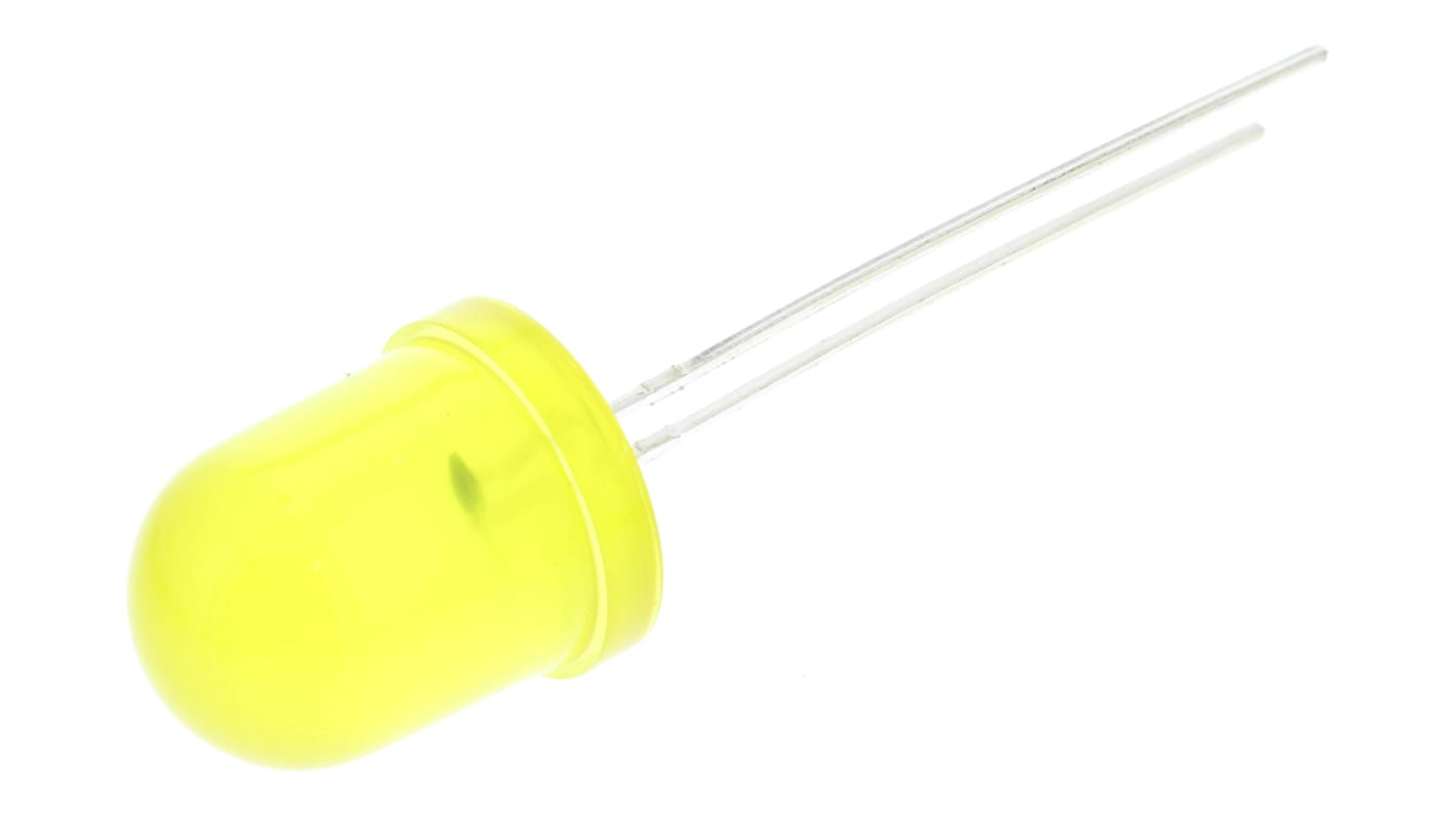 Kingbright Yellow LED 10 mm Through Hole, Blinking L-816BYD