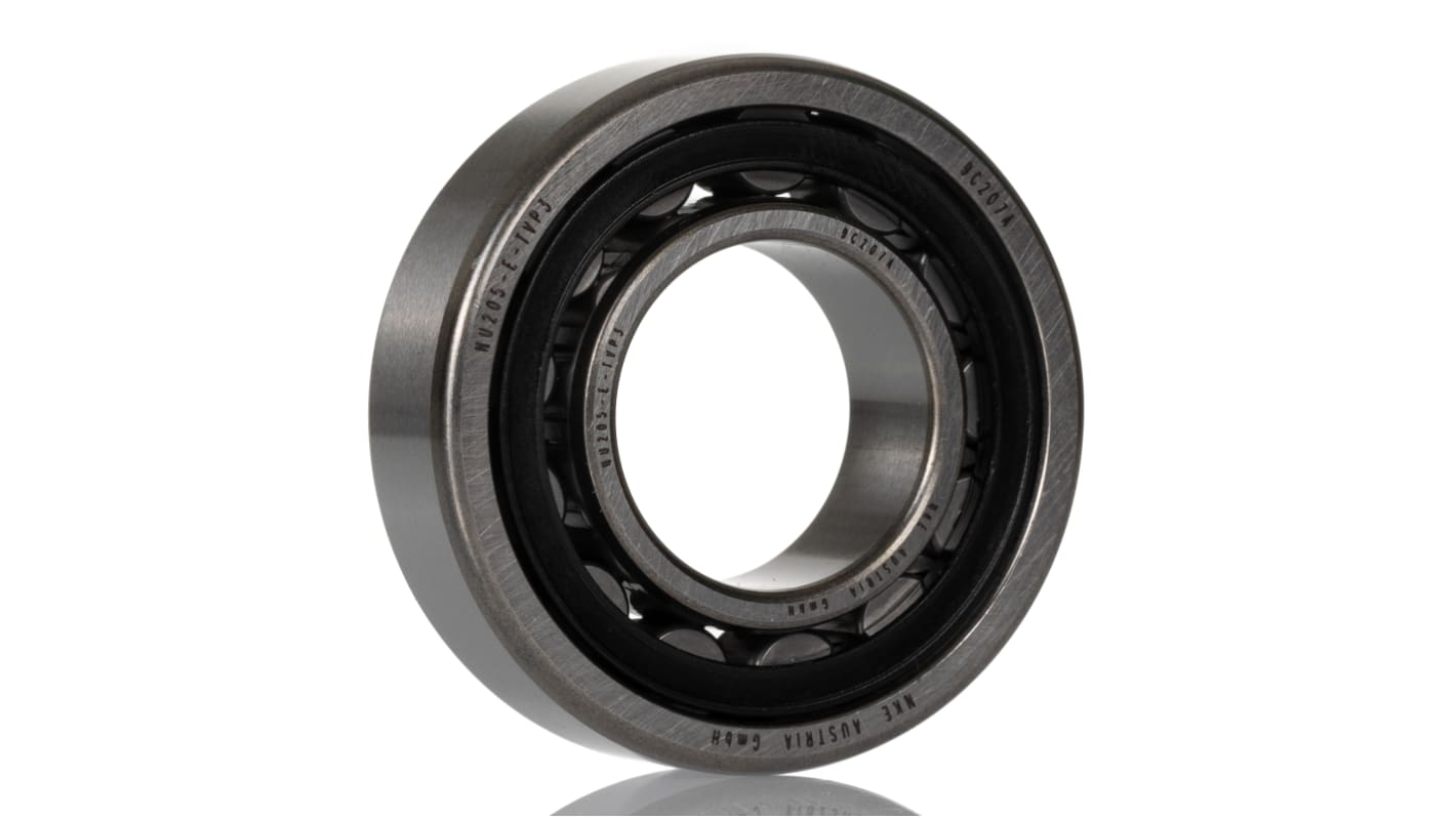 Cuscinetto a rullo RS PRO, Ø int. 25mm, Ø est. 52mm, guida larga 15mm
