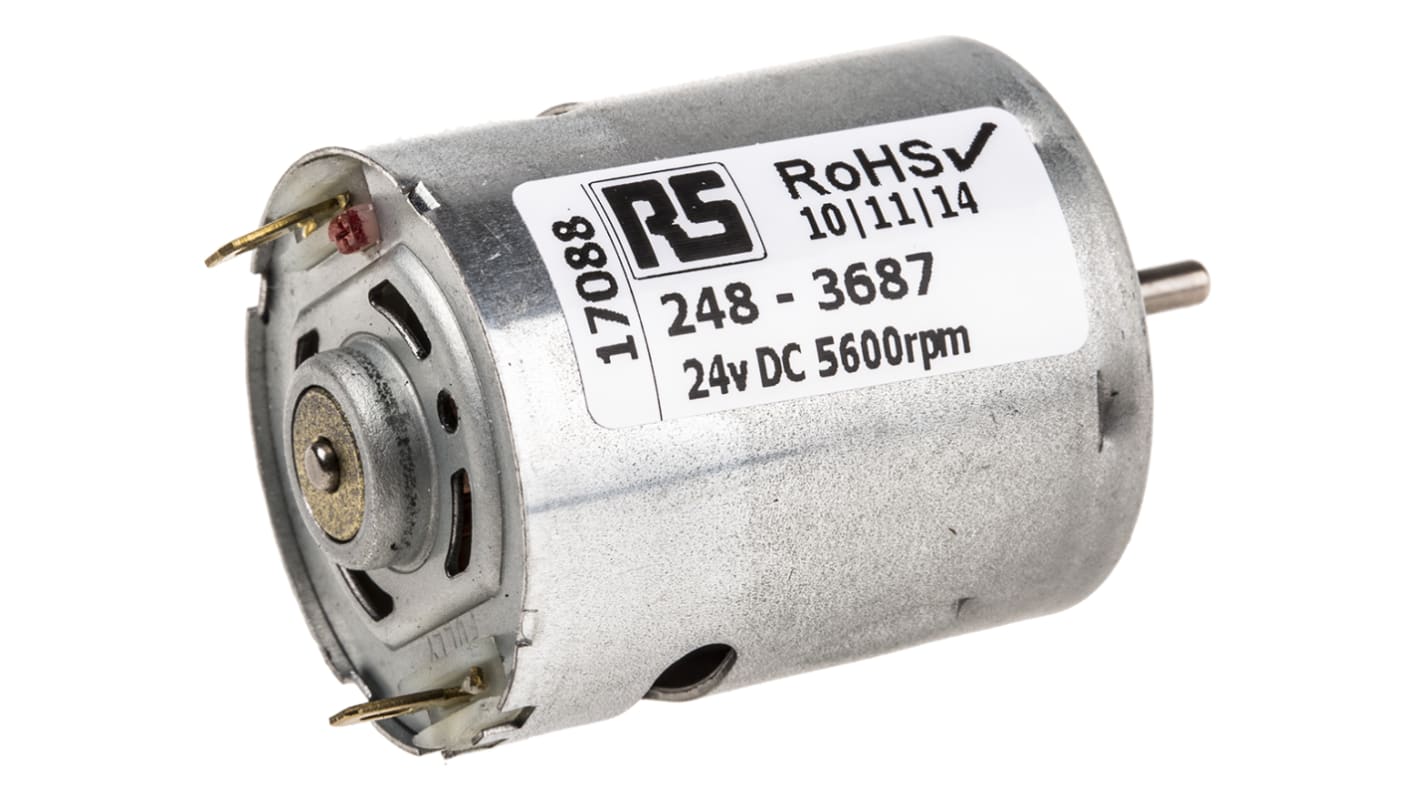 Rs-Online Motore c.c. Mellor Electric 24 V c.c. 5600 giri/min