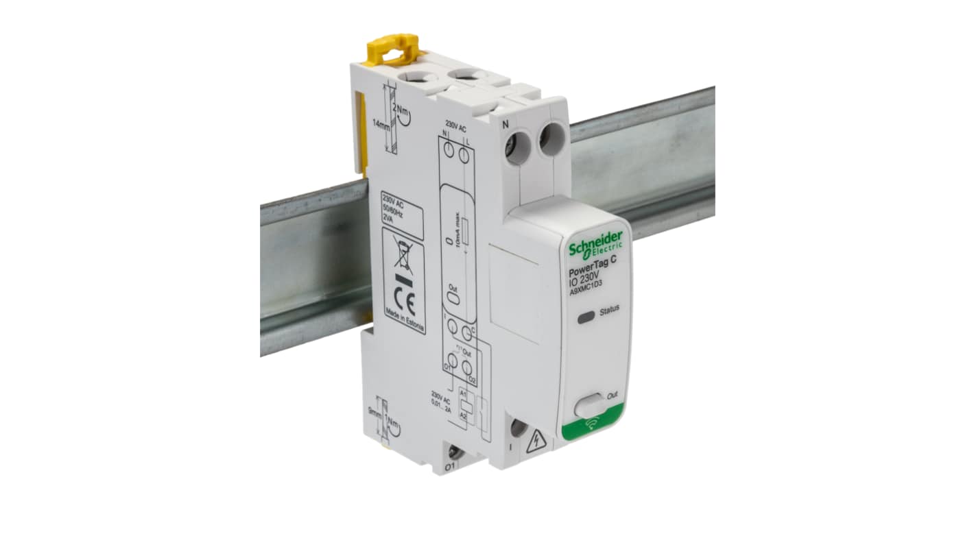 Schneider Electric, Power Tag, 2mA, POWERTAG, 2W, Wireless