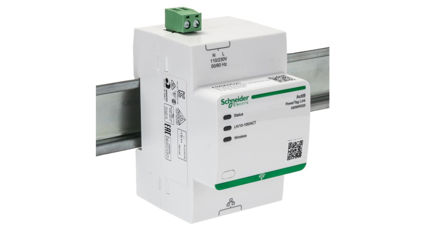 Schneider Electric, Acti 9, 2A, POWERTAG, 5W, Wireless