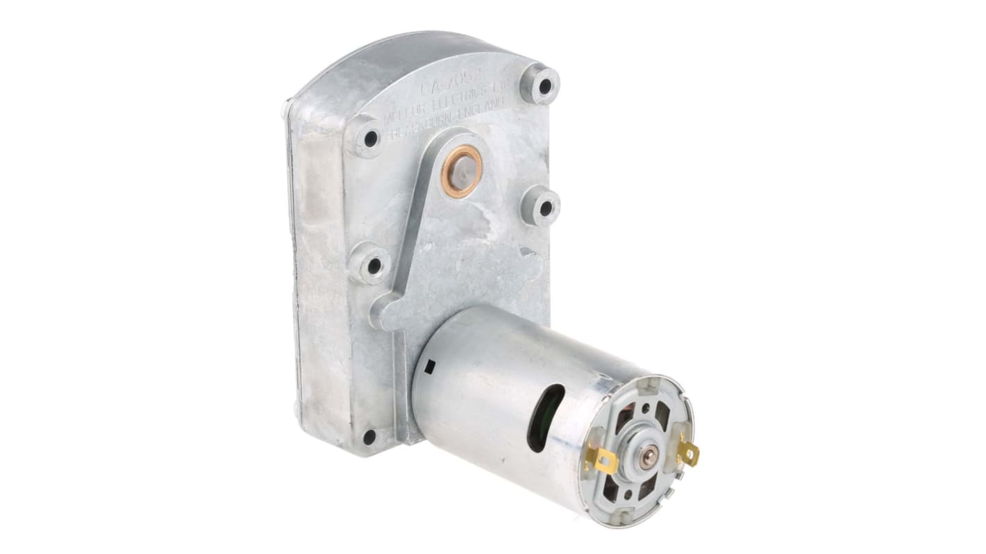 Motorreductor DC Mellor Electric, 24 V dc, 160 rpm, par máx. 2 Nm, Ø de eje 8mm