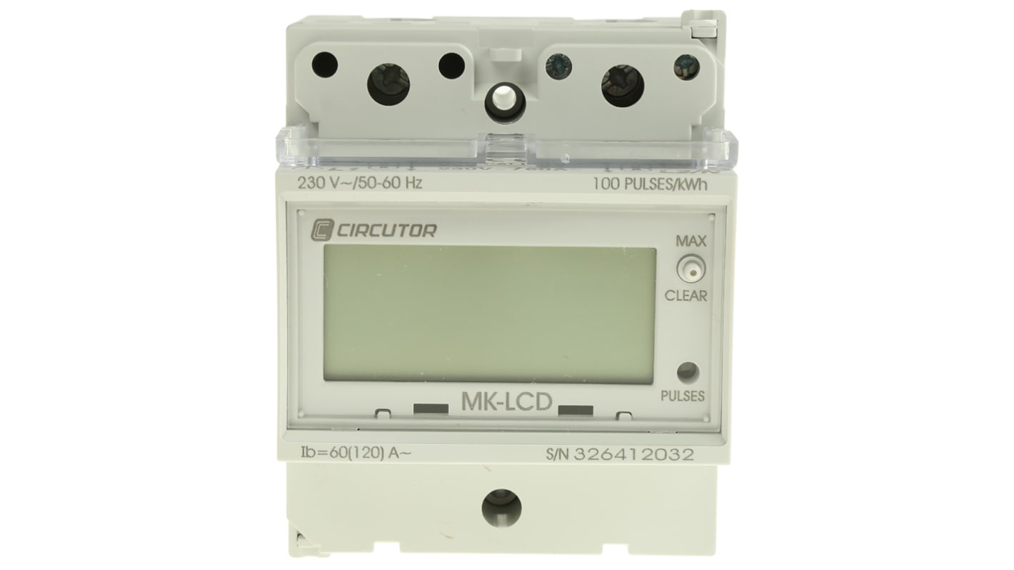 Starkstrom 1 Phase LCD Energy Meter