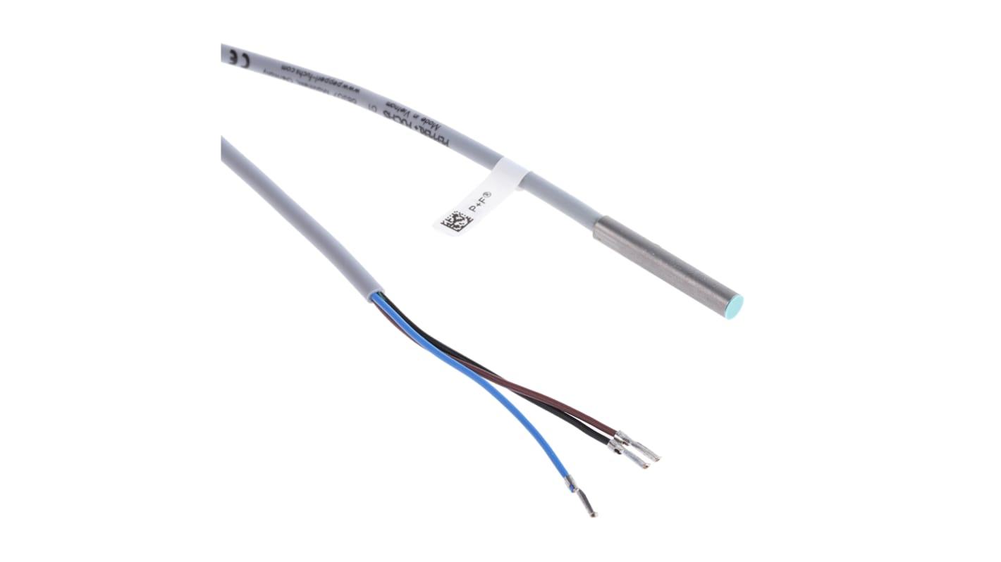 Rs-Online Sensore di prossimità Cilindro filettato Pepperl + Fuchs rilevamento 0 8 mm 10 → 30 V c.c