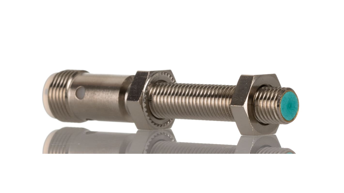 Rs-Online Sensore di prossimità Cilindro filettato Pepperl + Fuchs M8 rilevamento 2 mm 10 → 30 V c.c