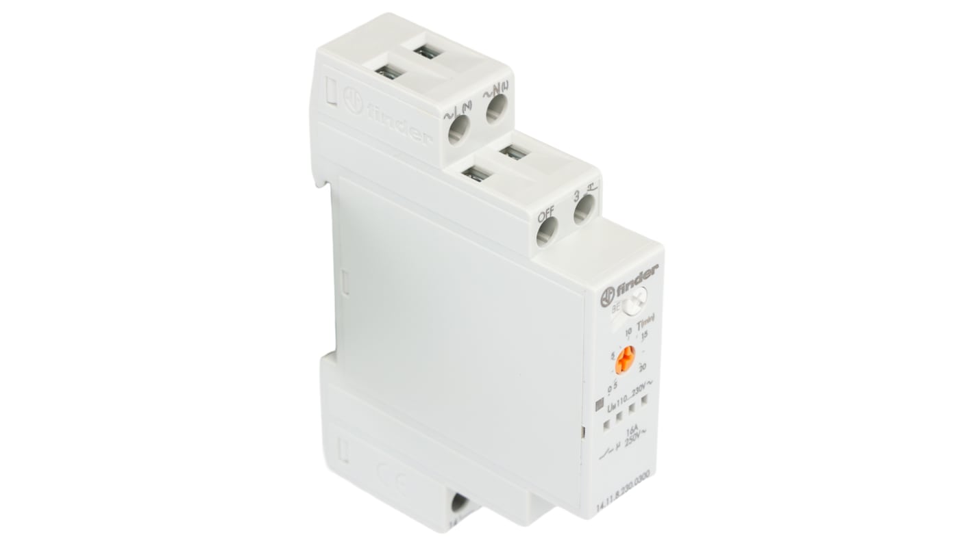 Finder Digital Staircase Timer 230 V ac, 1-Channel