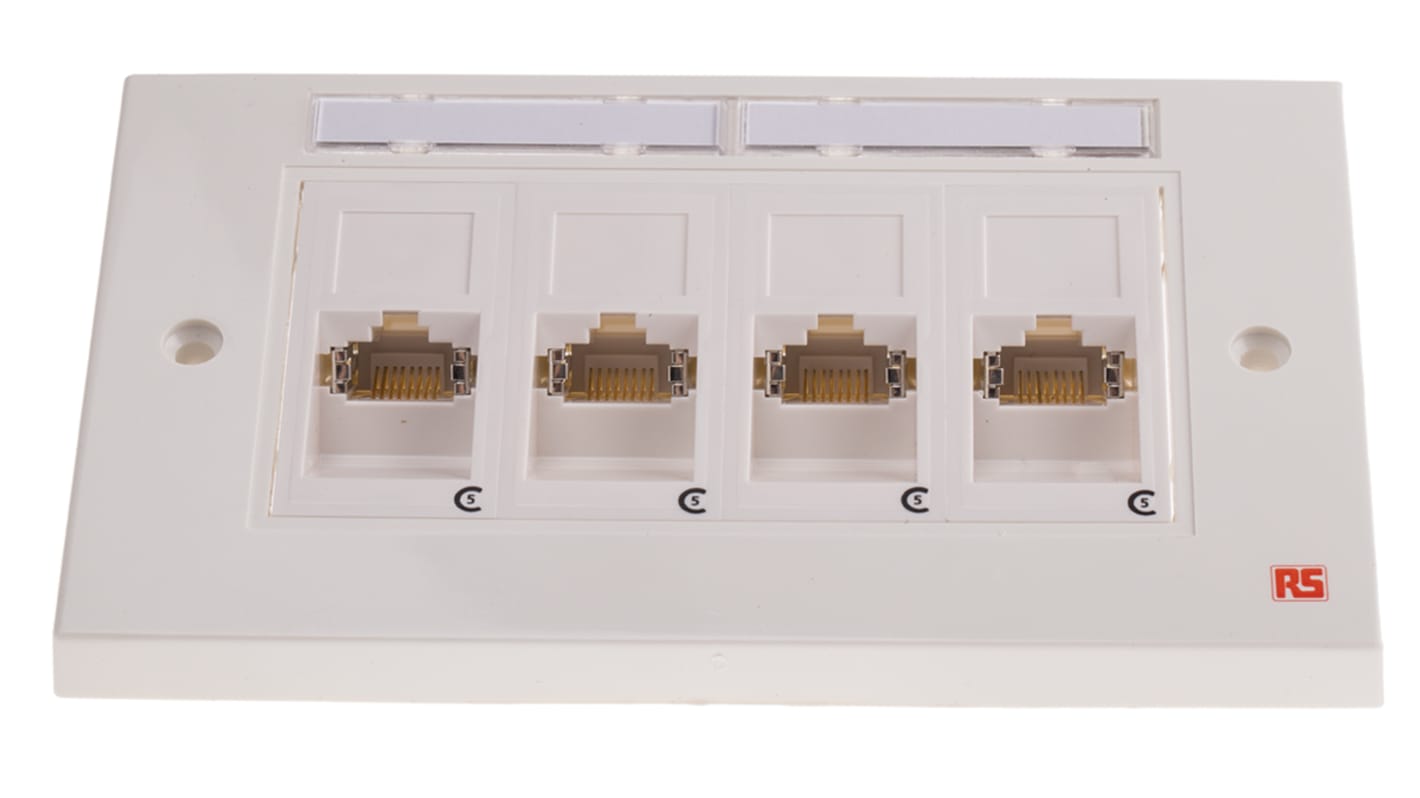 RS PRO Telephone Socket 4-way