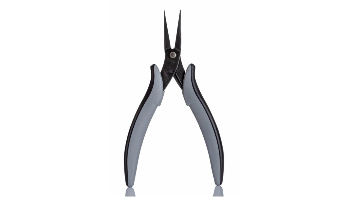 RS PRO Long Nose Pliers, 155 mm Overall, Straight Tip, 28mm Jaw, ESD