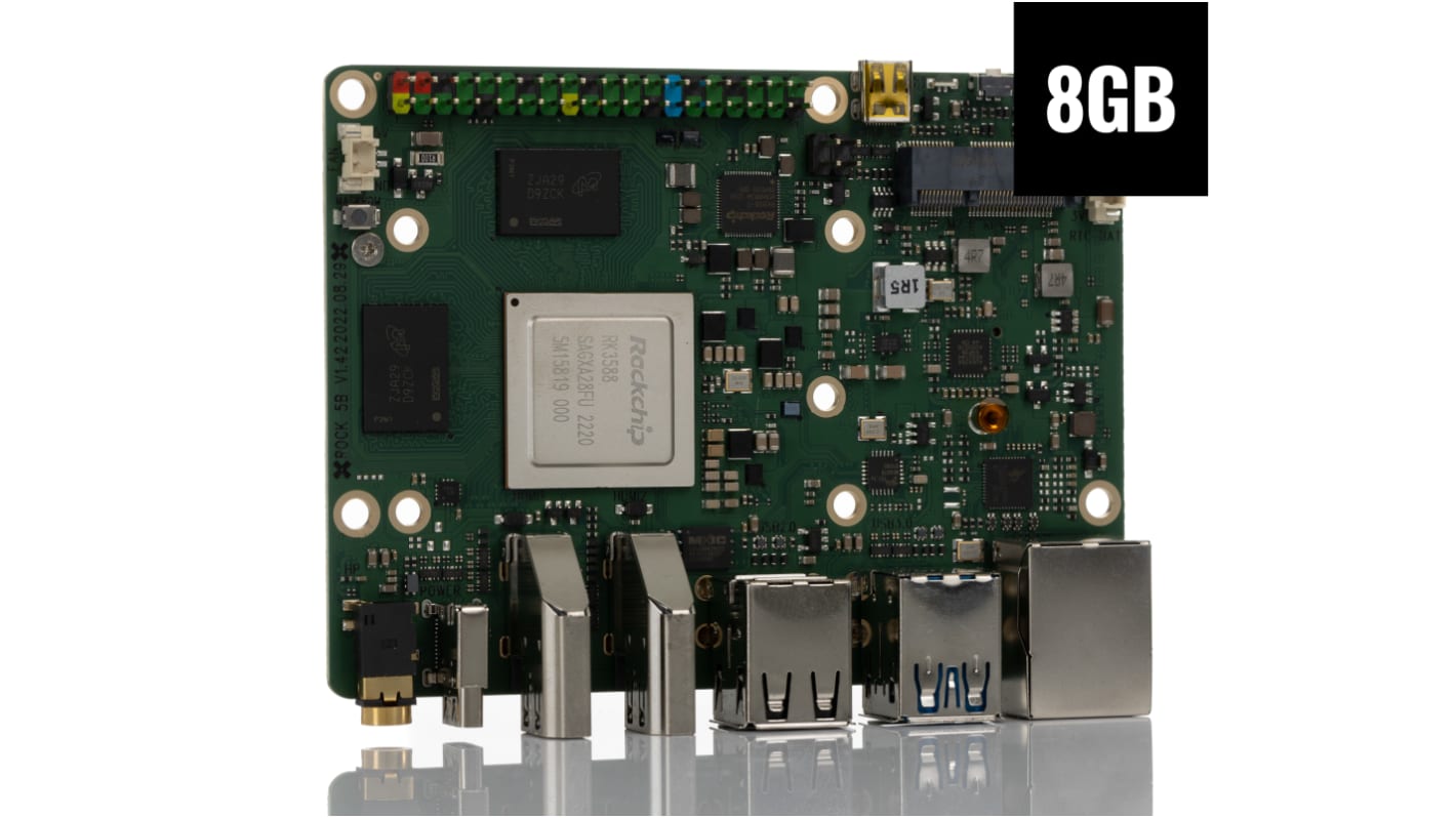 Computer single board Bulk ROCK 5 modello B8 GB - confezione da 50 Okdo