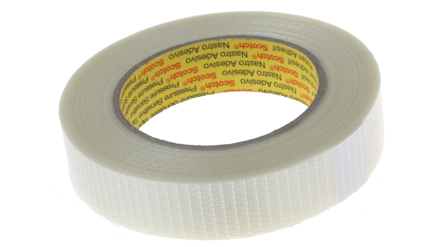 3M SCOTCH 8959 Transparent Packing Tape, 50m x 25mm