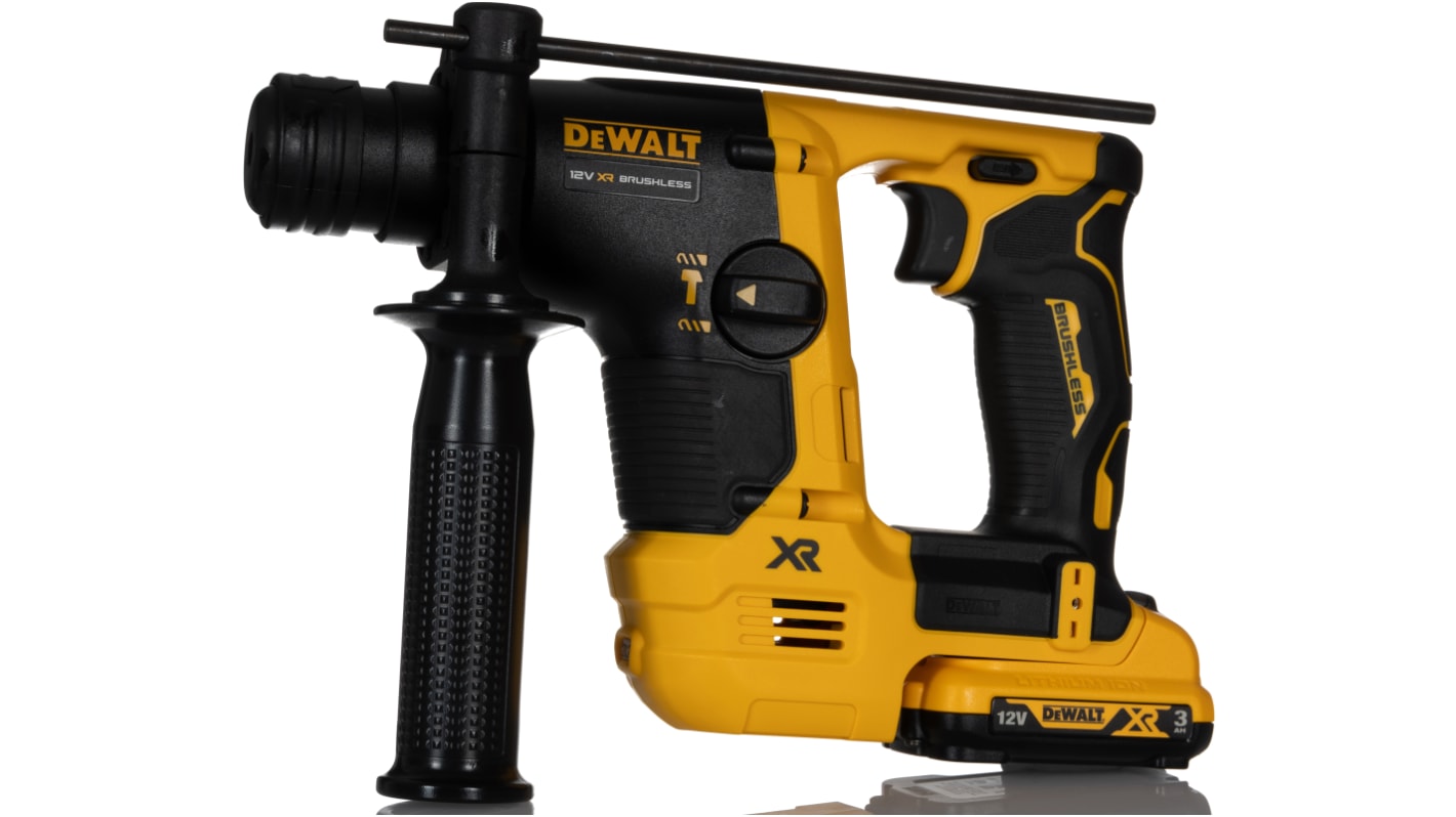 DeWALT DCH SDS Plus 12V Cordless Hammer Drill Li-Ion, UK Plug