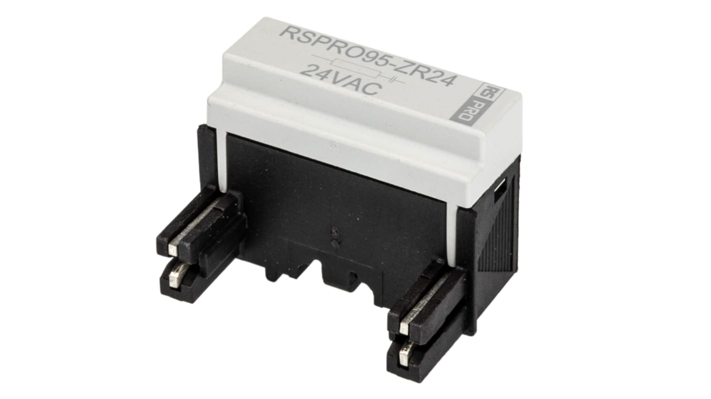 RS PRO RSPRO95-ZR Surge Suppressor for use with AC Contactors, 24V ac