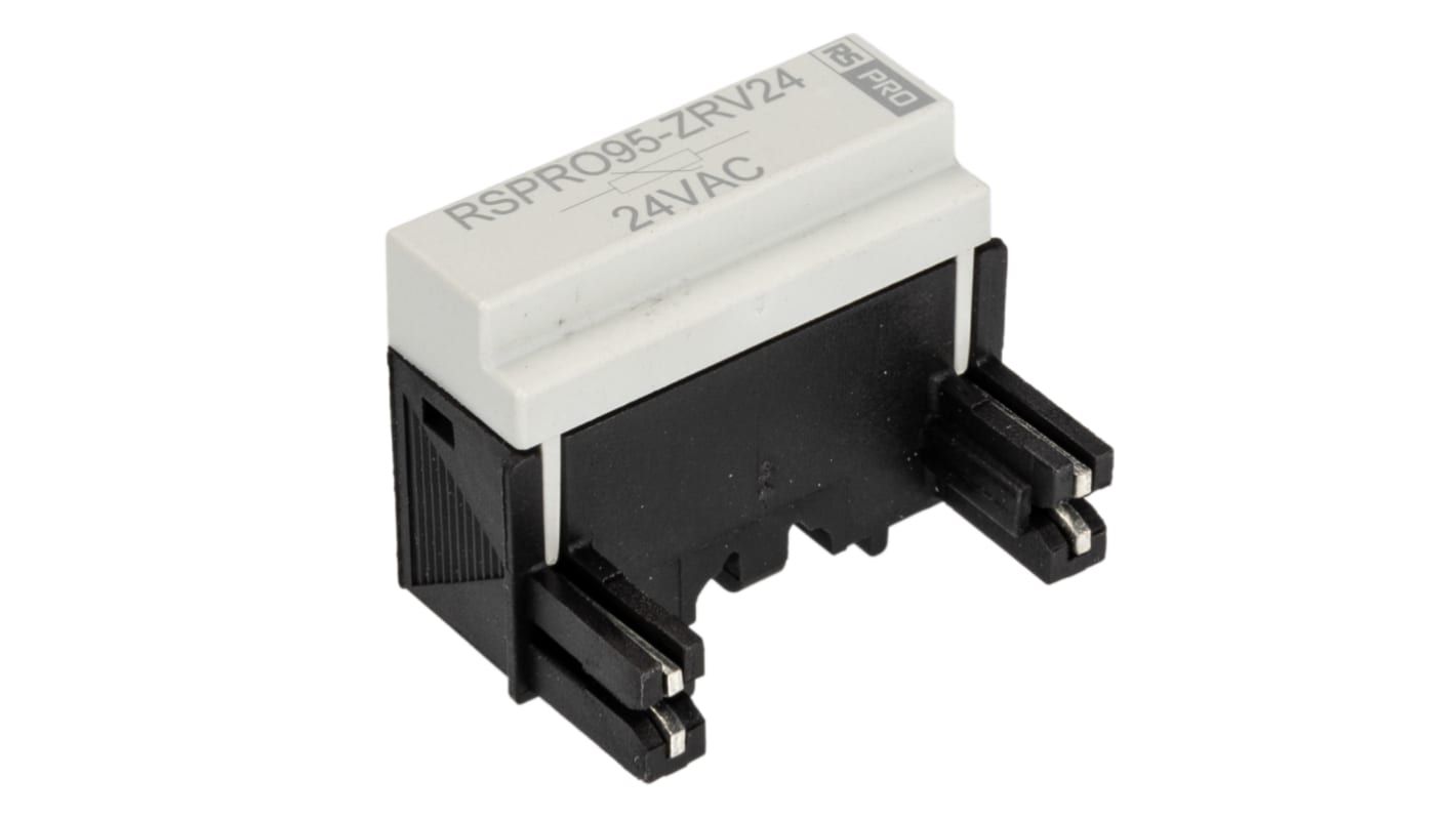 RS PRO RSPRO95-ZRV Surge Suppressor for use with AC Contactors, 24V ac