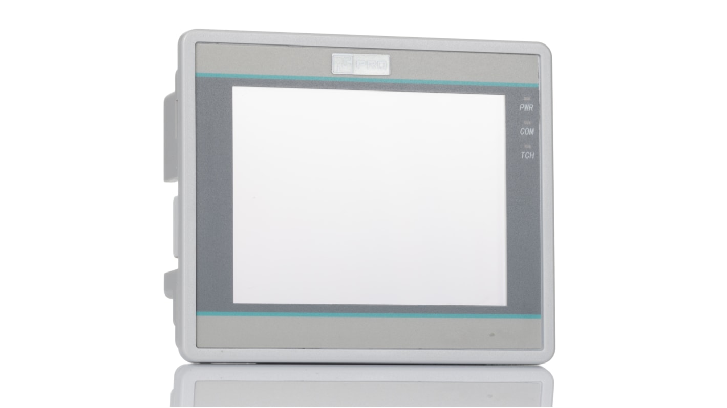 Pantalla táctil HMI RS PRO de 3,5 pulgadas, TFT LCD, Color, 320 x 240, conectividad COM1: RS422/RS485, RS232Micro USB