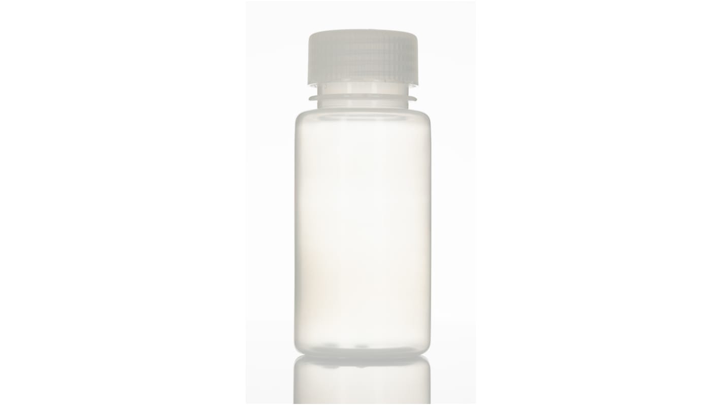 RS PRO 150ml HDPE Wide Neck Storage Bottle