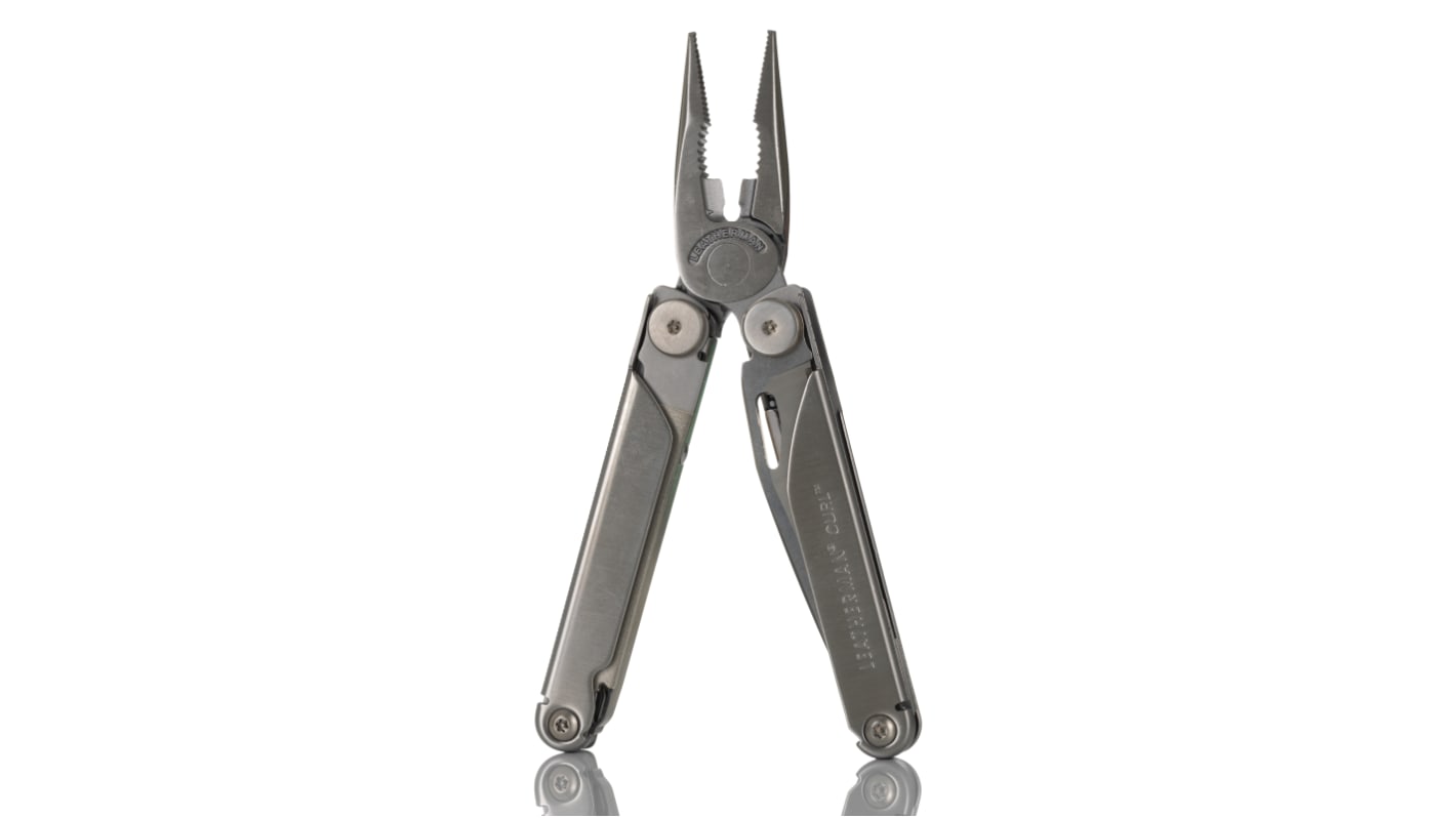 Leatherman 袖珍刀多功能刀, 不锈钢标准刀片, 折叠后100mm长, 158.75 mm总长, 212g