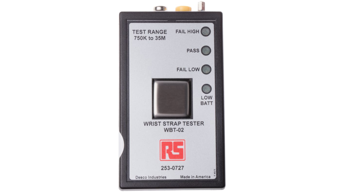 RS PRO Wrist ESD Tester