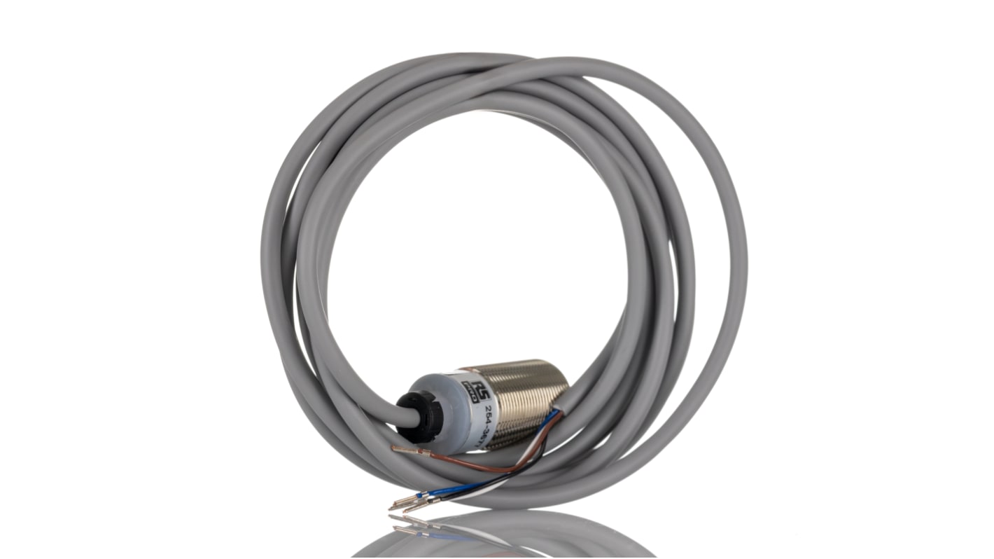 RS PRO Kubisch Optischer Sensor, Diffus, Bereich 0,4 m, PNP NONC Ausgang, Anschlusskabel, Hell-/dunkelschaltend
