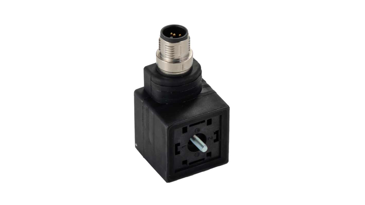 Phoenix Contact SAC-3P-MR/A-1L-Z SCO Solenoid Valve Connector with Indicator Light, 24 V ac/dc Voltage
