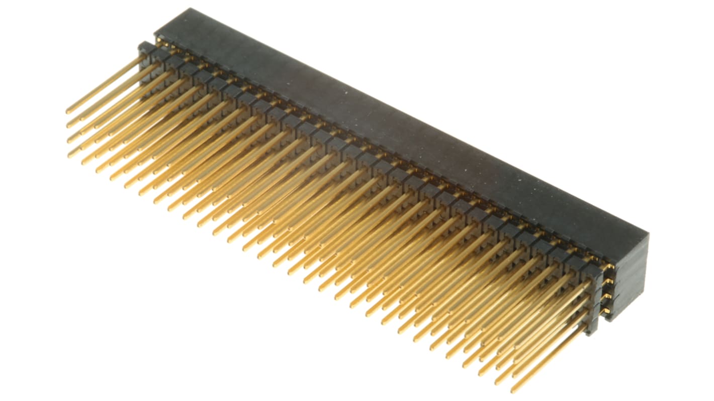 Gniazdo PCB 120 -pinowe 4 -rzędowe raster: 2mm typu płytka – płytka Proste Przewlekany