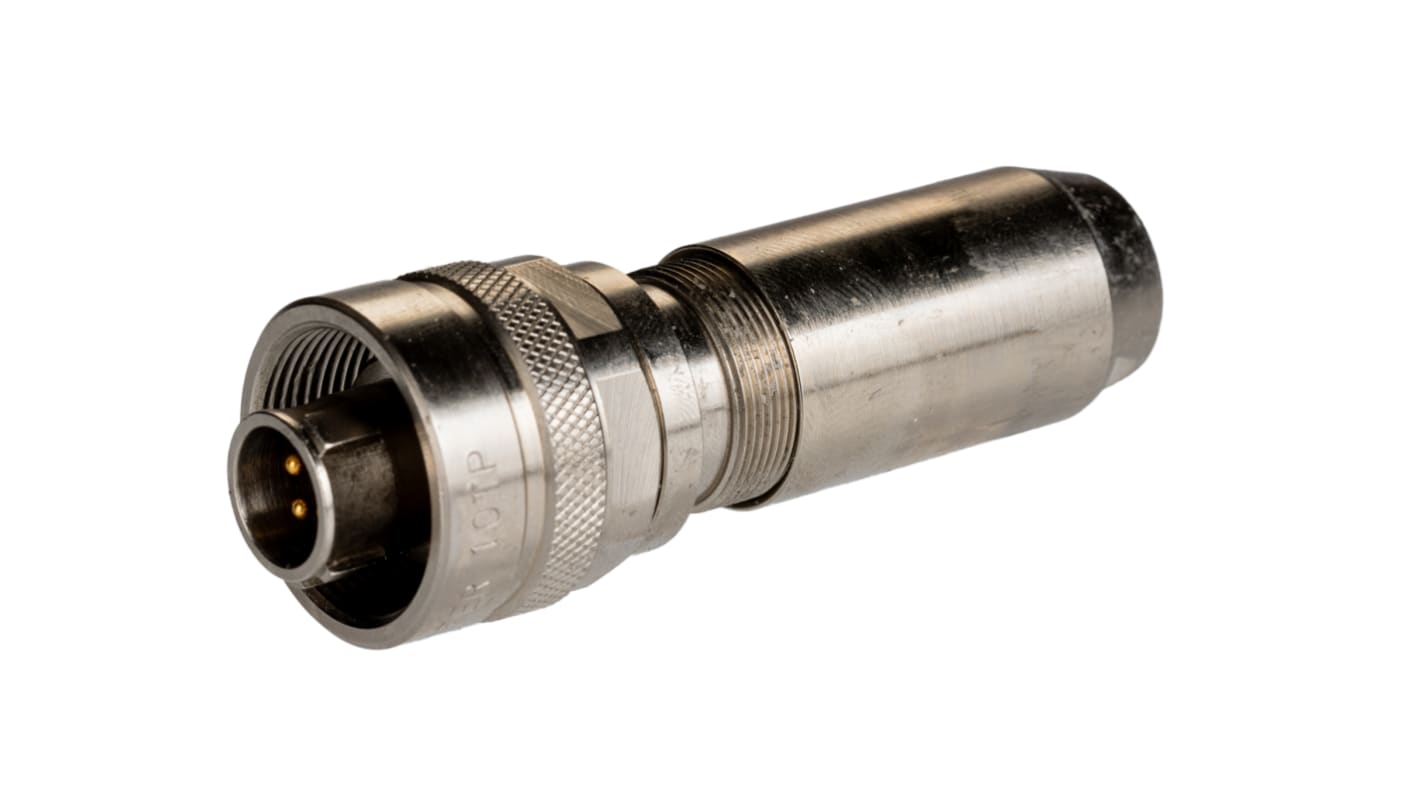 Souriau Sunbank by Eaton Circular Connector, 4 Contacts, Cable Mount, Socket, Male, IP68, TP Series