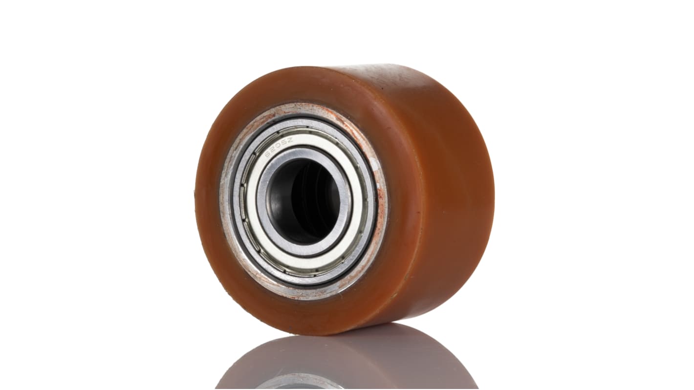 LAG Orange Polyurethane Abrasion Resistant, High Load Capacity, Laceration Resistant, Non-Marking Trolley Wheel, 500kg