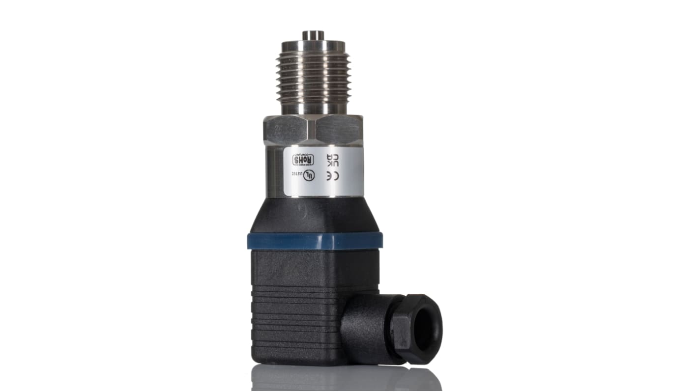 RS PRO Pressure Sensor, 0bar Min, 2.5bar Max, Gauge Reading