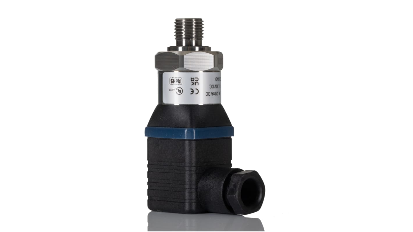 RS PRO Pressure Sensor, 0bar Min, 160bar Max, Gauge Reading