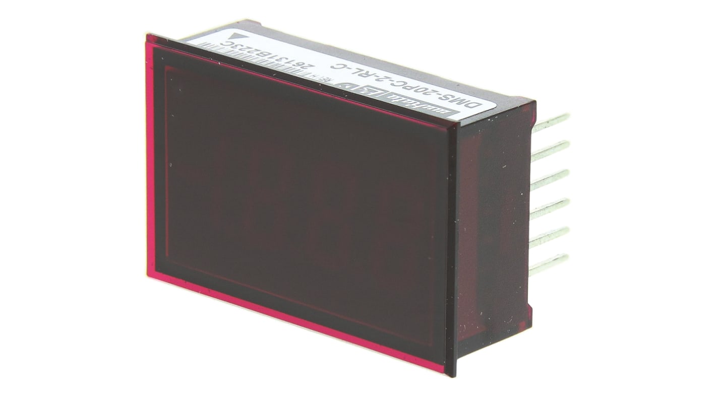 Murata Power Solutions 数字电压表 , 3.5位数, 34mm x 22mm切面