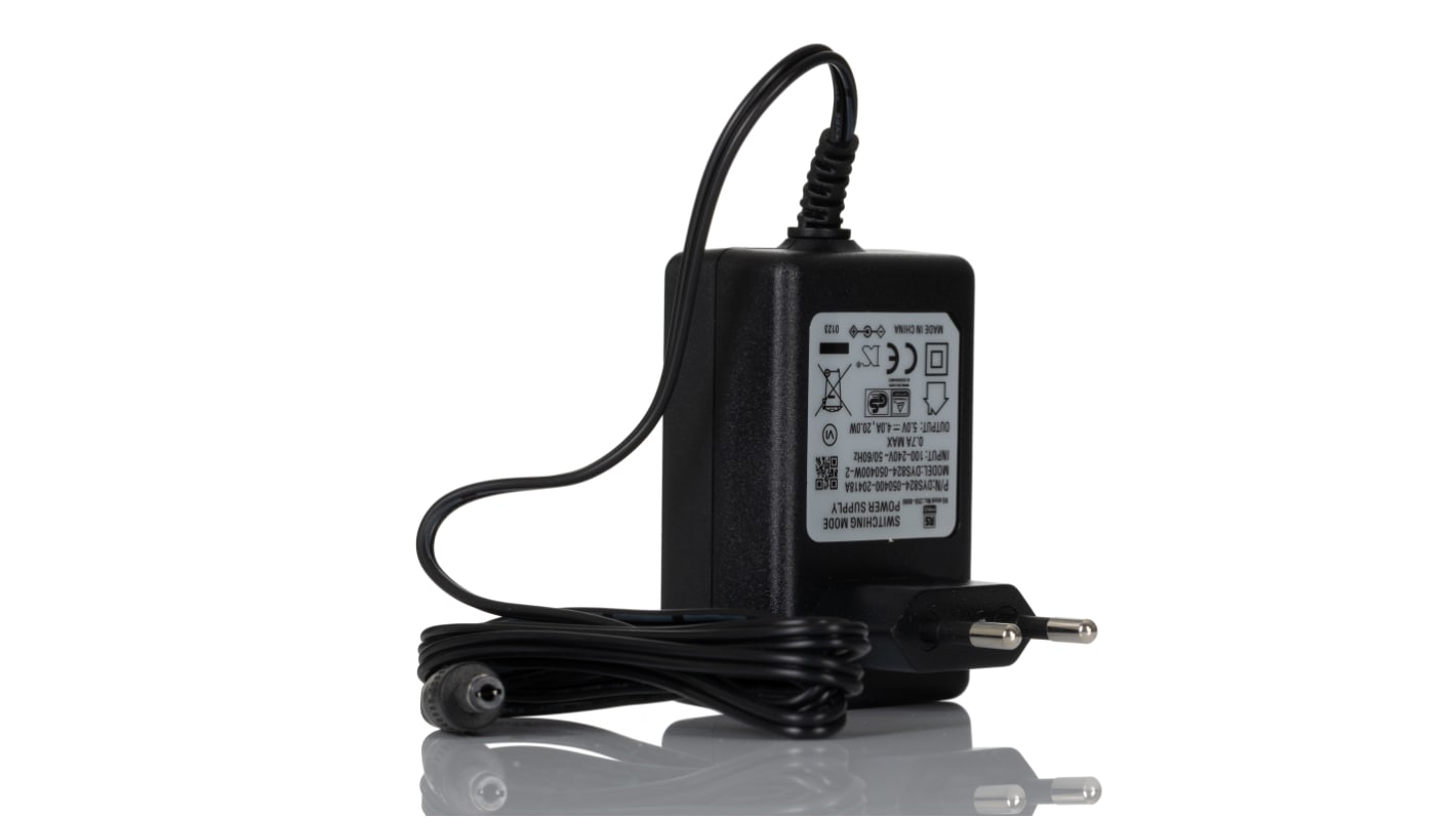 Adaptateur AC/DC 5V, 4A, 20W, Adaptateur chargeur