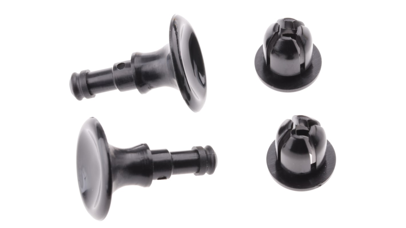 Essentra Nylon Snap Rivet, 8.2mm