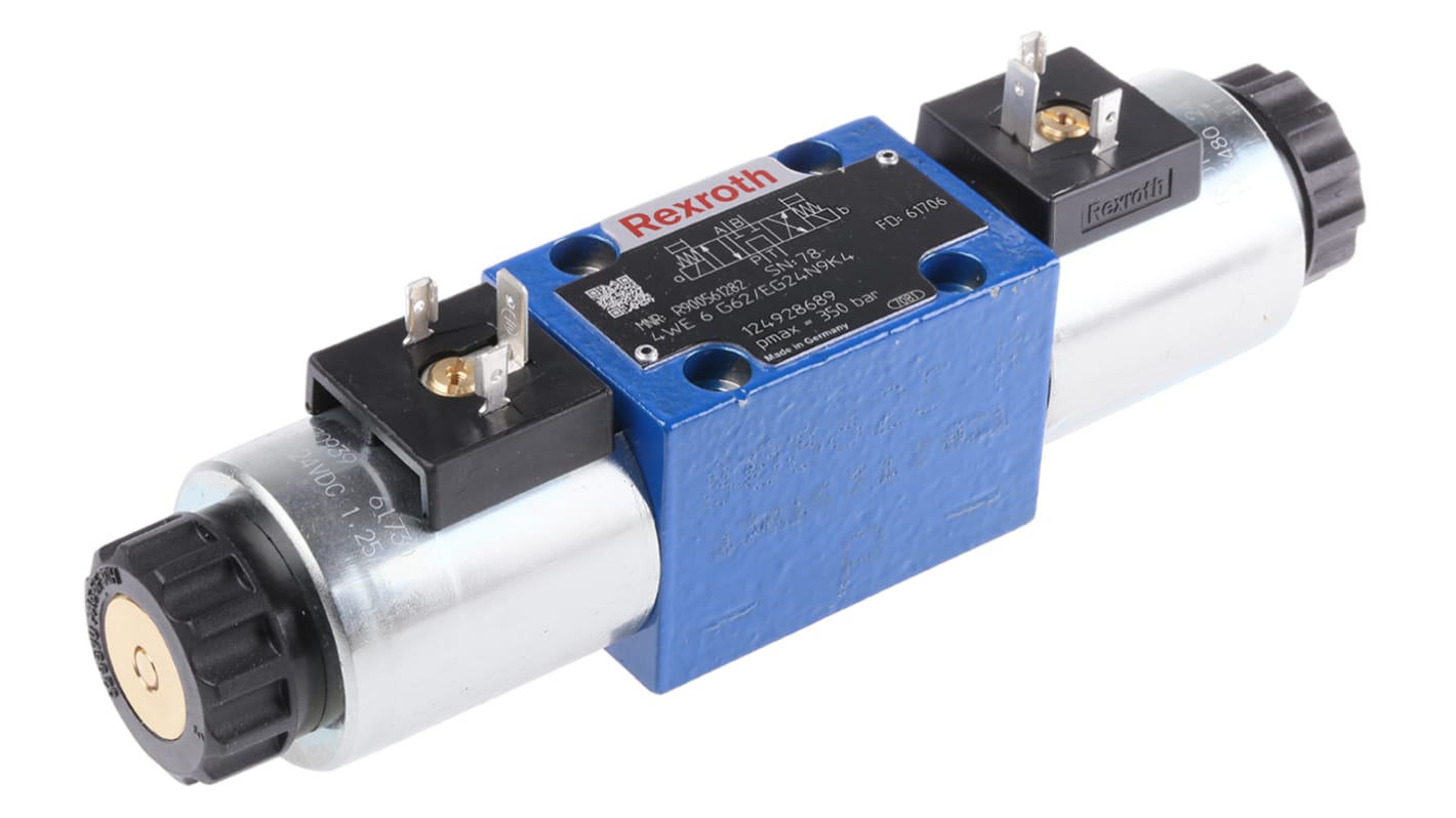 R900561282 Bosch Rexroth 2 Pos Wegeschieberventil CETOP 3 Typ G 24V dc RS