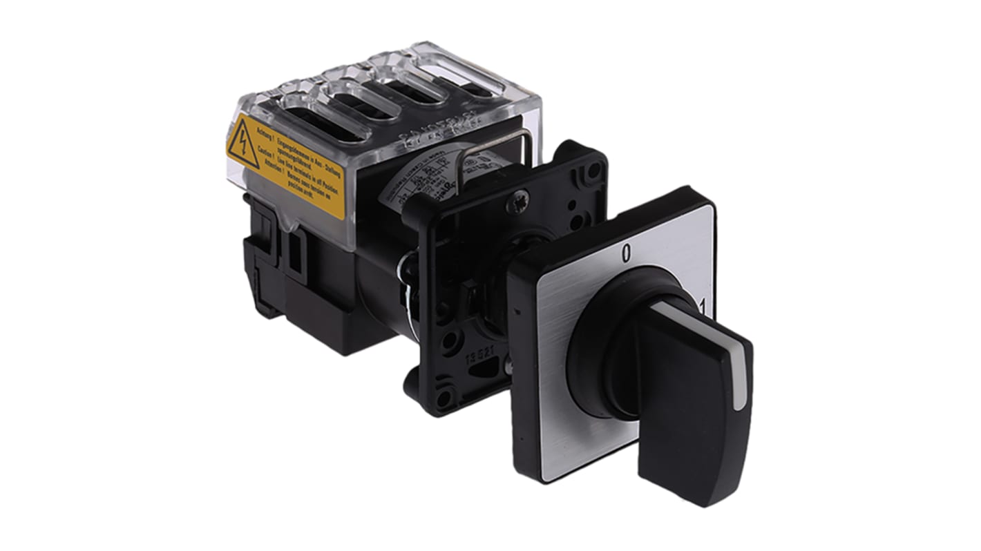 Schneider Electric 旋转凸轮开关, 2档, 3P, 5.6A, 690V 交流, 90°