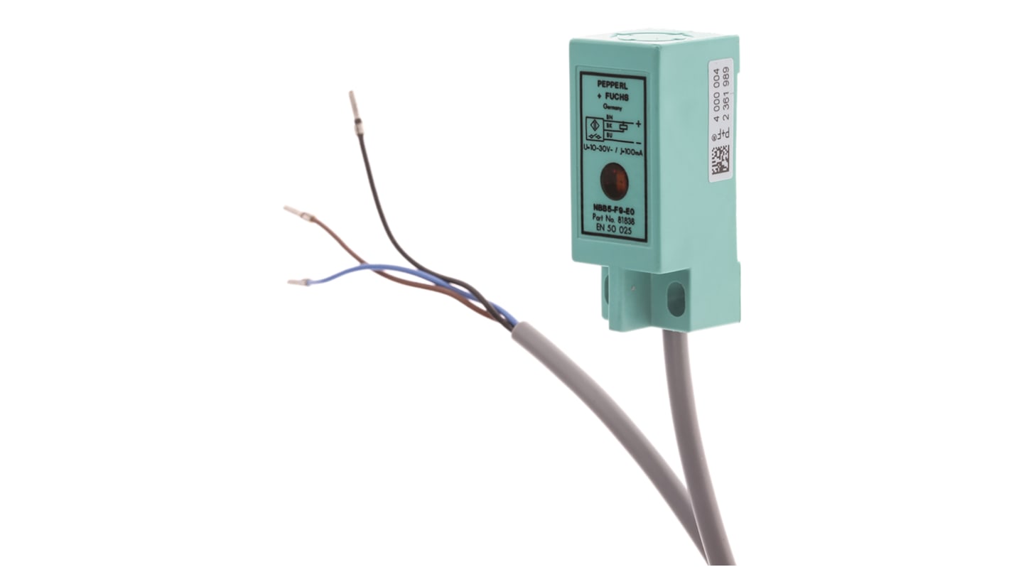 Rs-Online Sensore di prossimità a parallelepipedo Pepperl + Fuchs rilevamento 5 mm 10 → 30 V c.c