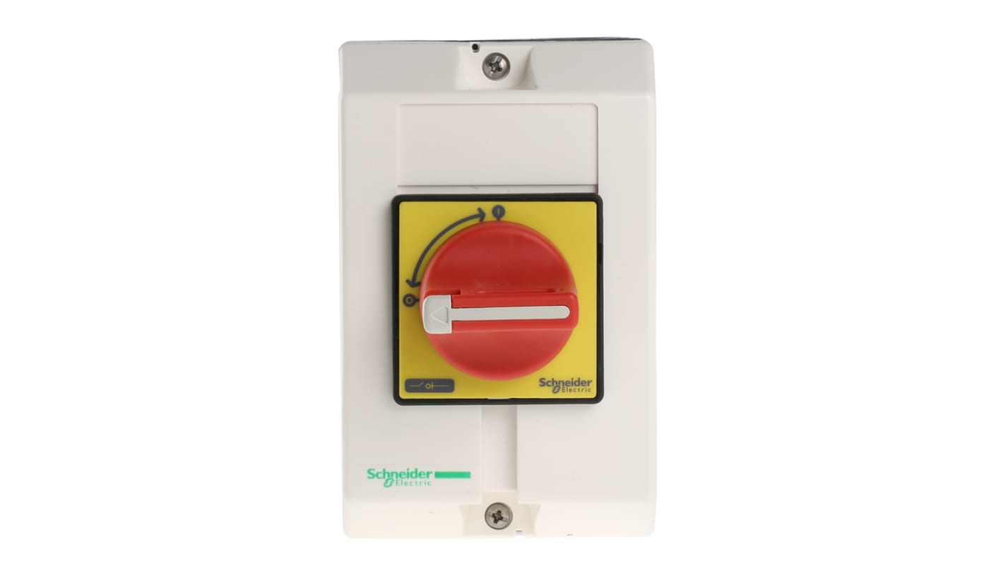 Schneider Electric 3P Pole Panel Mount Isolator Switch - 32A Maximum Current, 15kW Power Rating, IP65