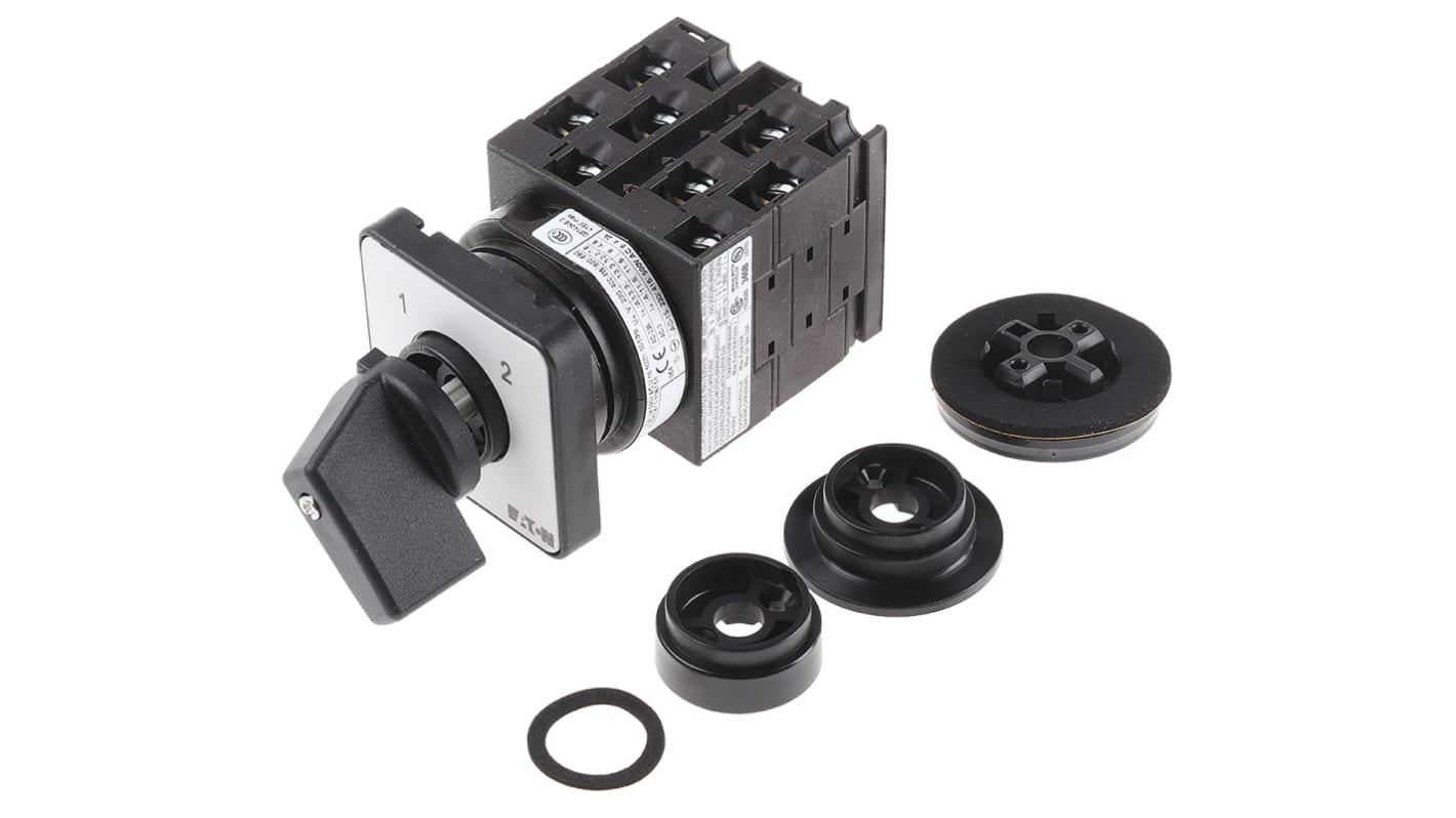 Przełącznik krzywkowy 2-pozycyjny Eaton 4P 90° 20A 690V ac