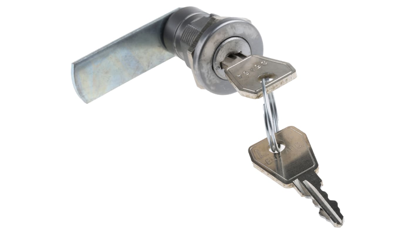 Cerradura de leva Euro-Locks a Lowe & Fletcher group Company, muesca de 19.5 x 16.6mm, Llave para desbloquear